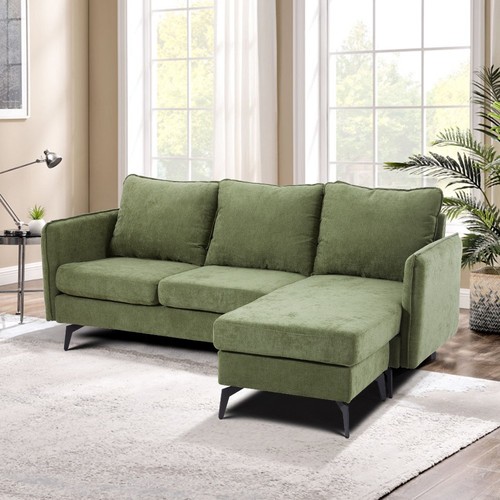 Modern green shape corner - modern,