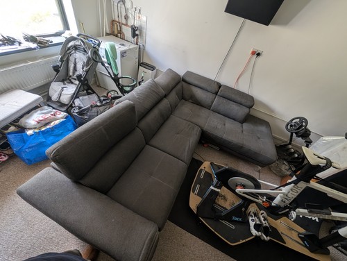 Dfs reclining corner sofa - dfs,