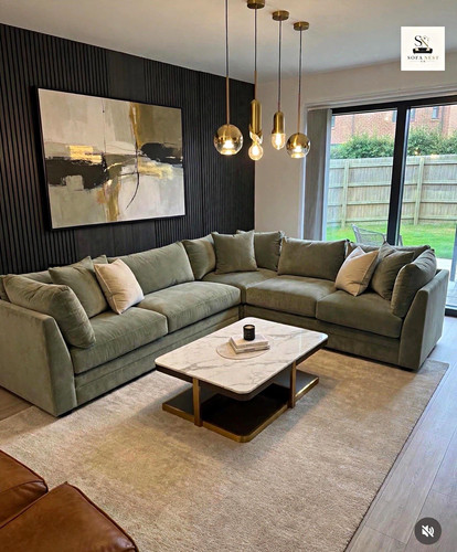 Sofa nest shape corner - uk, l-shape