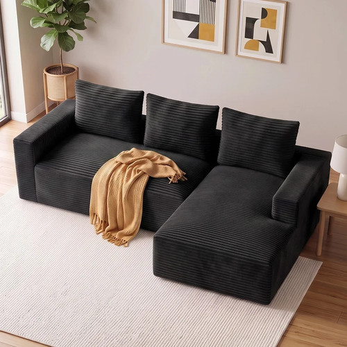 Modular cloud sofa shaped - sofa, l