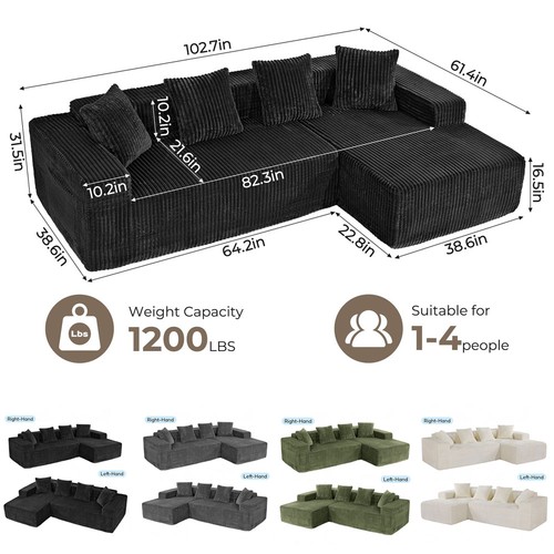 Jumbo cord corner - cord,