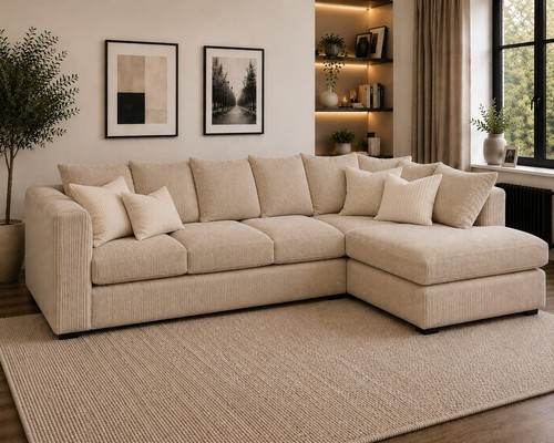 Xxl corner sofa shape 5 - ,