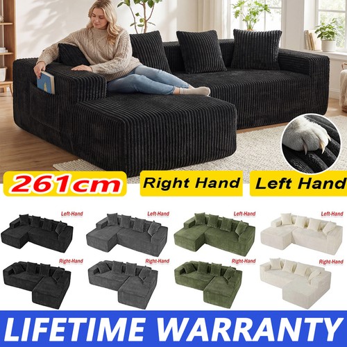 261cm jumbo cord shaped - 261cm, l-shaped