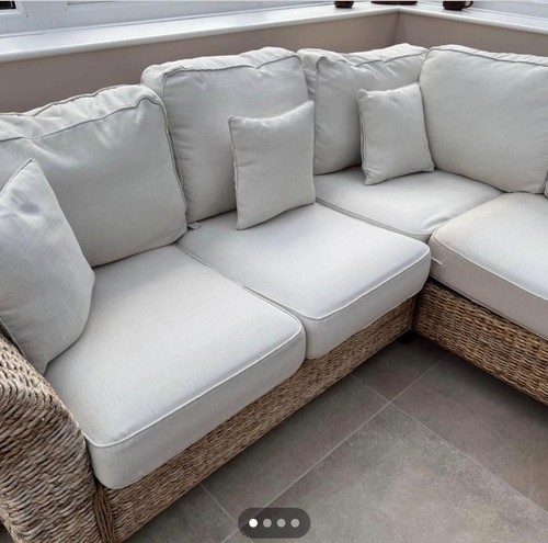 Rattan shape indoor sofa - l,