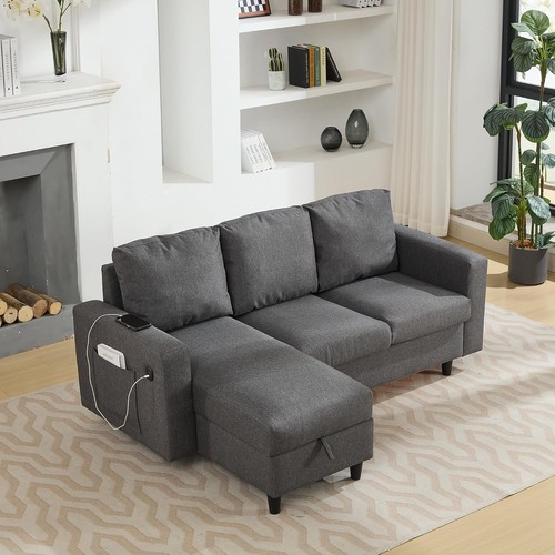 Shaped sofa with storage - shaped,