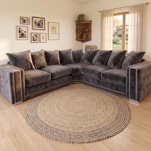 Ruby plush velvet corner - ruby,