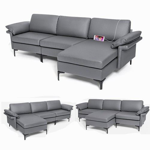 Modular shaped seater - modular, sofa