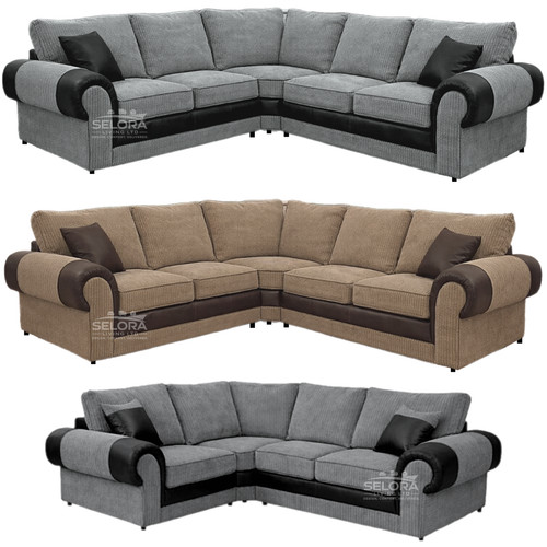 Corner sofa shape seater - sofa,