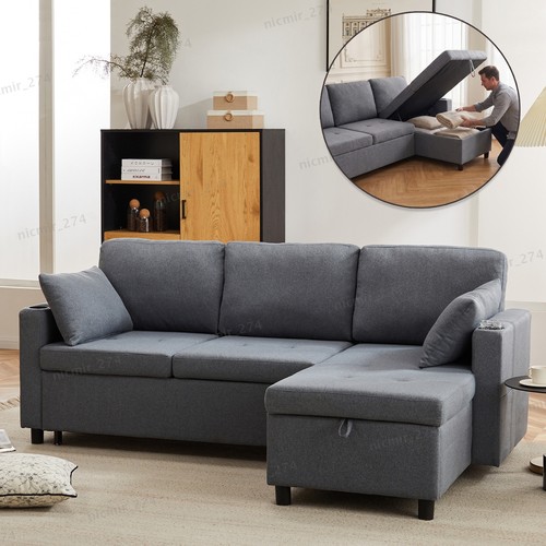 Shaped corner sofa bed - corner,
