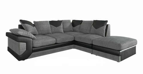 Corner sofa fabric seater set - corner,