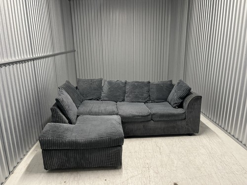 Grey shaped corduroy - grey,