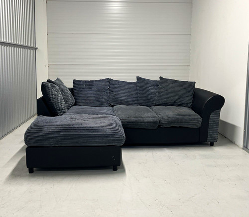 Grey blue corduroy - grey,