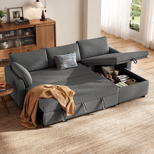 Sofa bed with storage - bed, seater