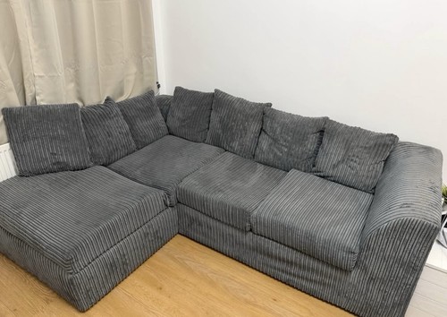 Grey shaped corner - l-shaped,