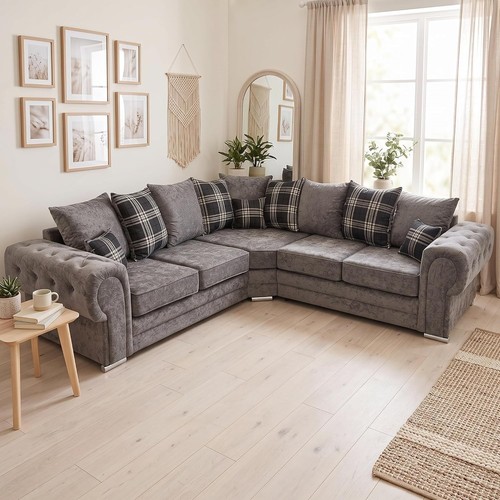 Verona fabric corner sofa - verona,