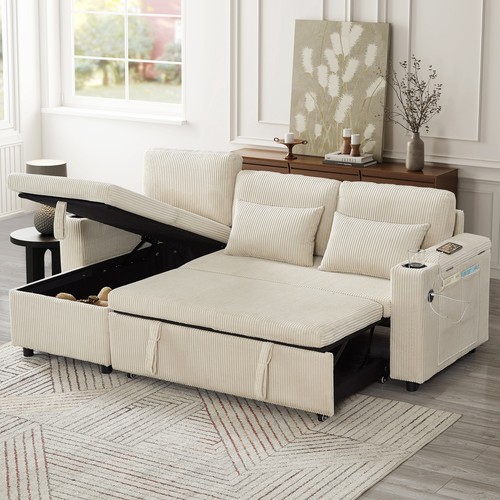 Shaped sofa bed seater - l-shaped,