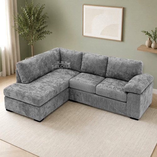 Amalfi grey corner sofa - amalfi, alaska