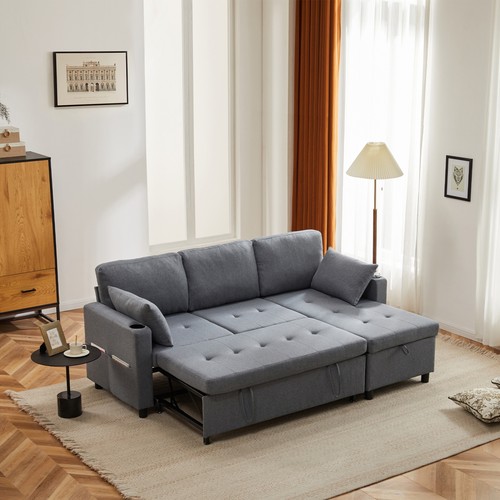 Shaped sofa bed seater - l-shaped,