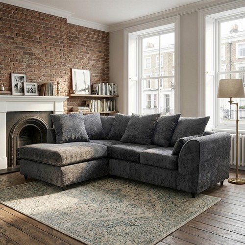 Dark grey corner - grey,