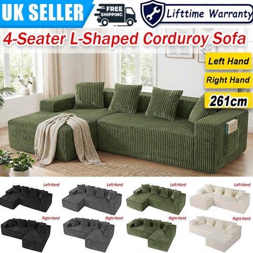 Seater jumbo cord shaped - 4-seater,