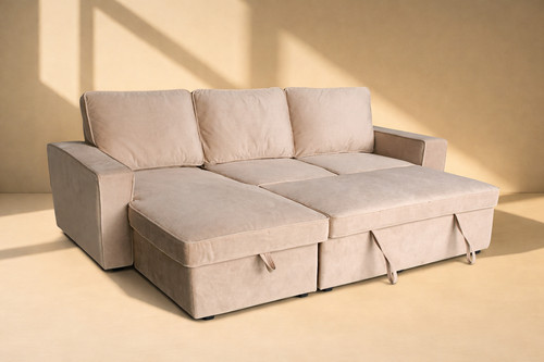 Fabric seater pullout l - fabric,