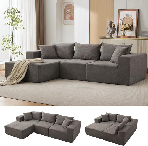 Modular shape cloud sofa - l-shape,