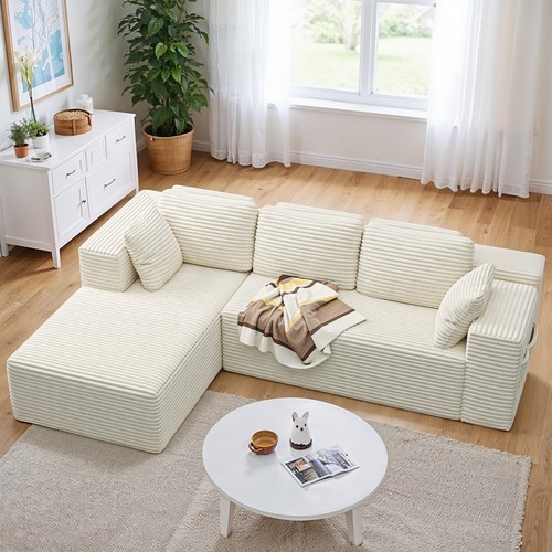 Seater velvet corner sofa - corner,