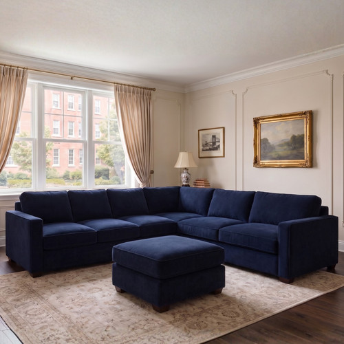 New alan shape corner sofa - new,