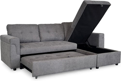 Corner sofa bed - sofa, l