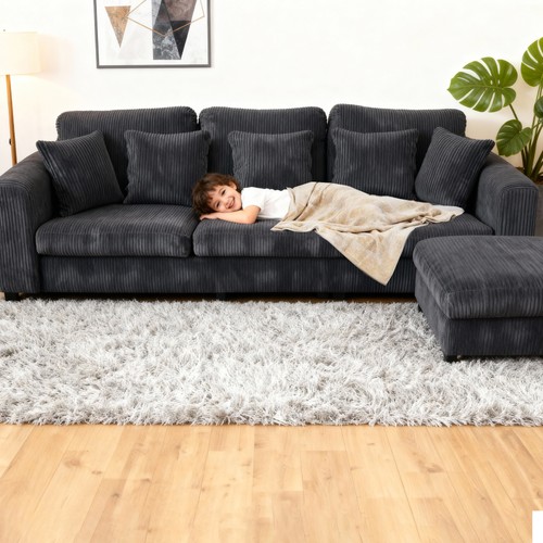 Shaped modular corner sofa - l-shaped,