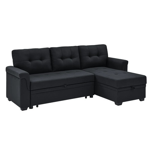 Display shaped sofa bed - ex,