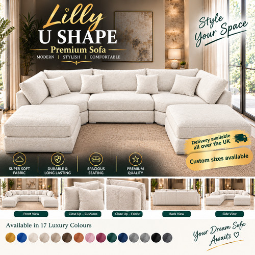 Lilly shape sofa - lilly, u