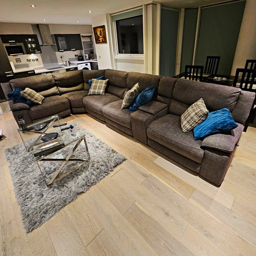 Grey corner sofa - corner, with