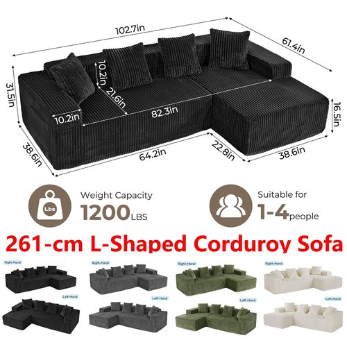 Convertible shaped universal - convertible, l-shaped
